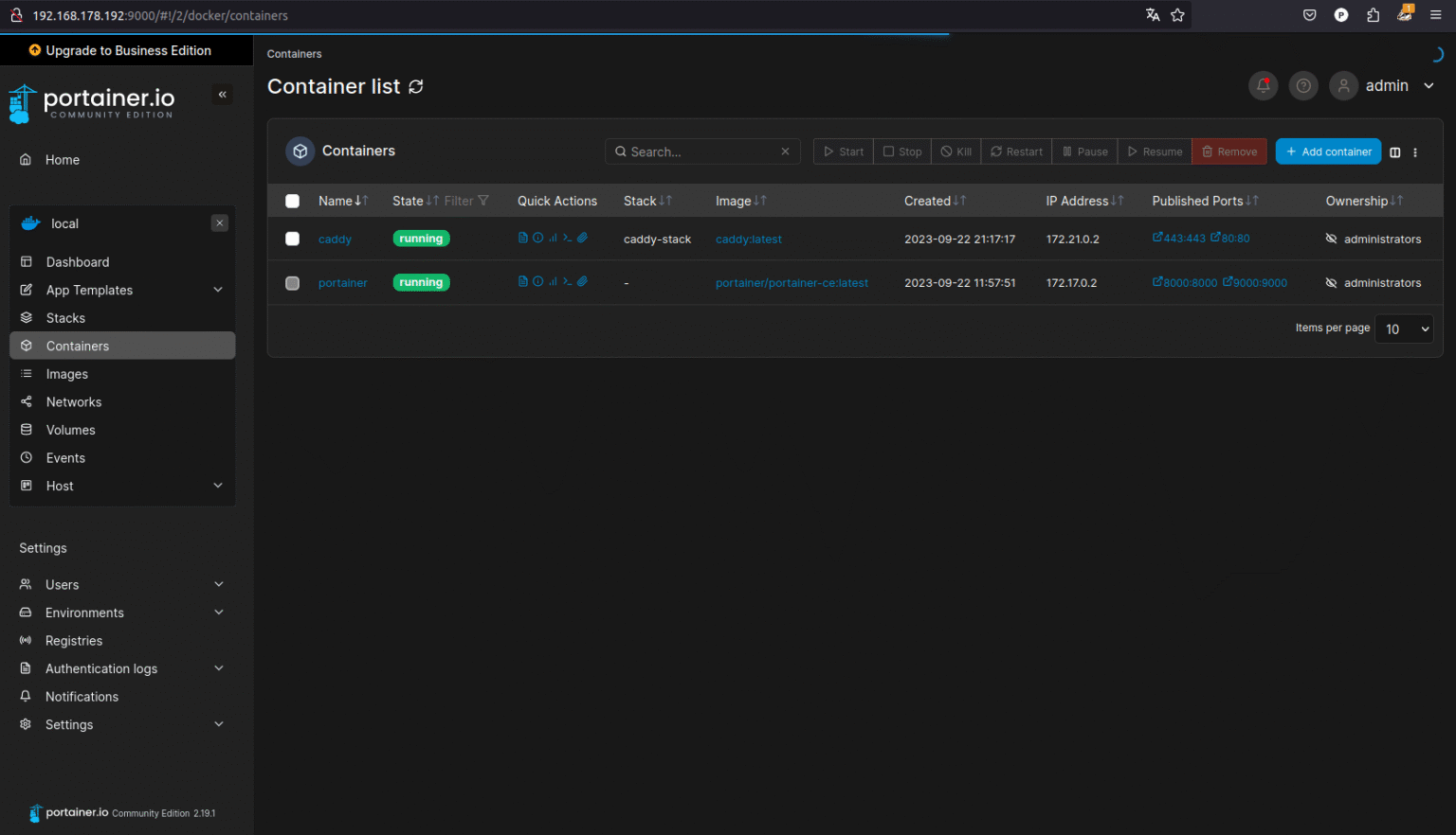 5. Optional: Caddy als Reverse Proxy: Einrichtung von Caddy zur ...