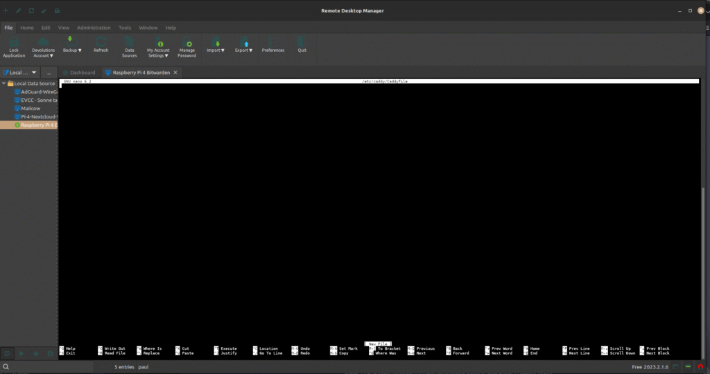 5. Optional: Caddy als Reverse Proxy: Einrichtung von Caddy zur ...